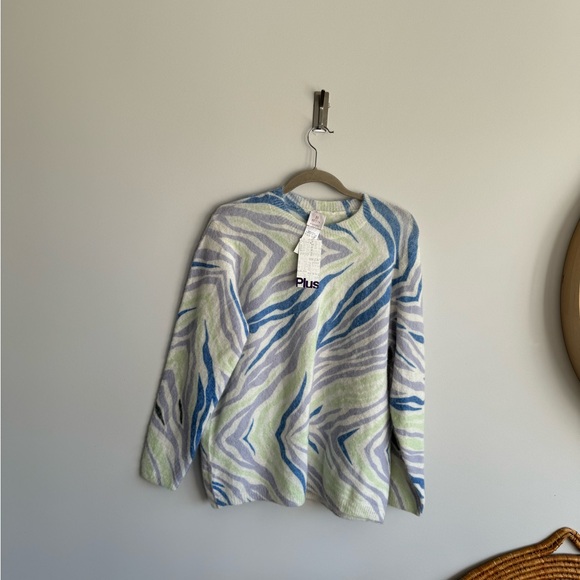 NWT betta made in Italy multi colour mohair/ alpaca blend size 2x jumper… - Picture 1 of 8